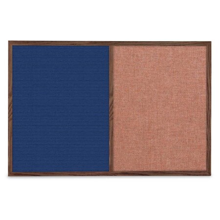 United Visual Products Slim Style Indoor Enclosed Corkboard, 30 UV503SCH-WHITE-KEYLIME